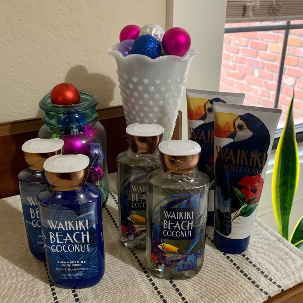 Bath & Body Works Waikiki Beach Coconut set